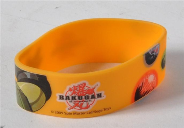 Bakugan Armband farbl. sort. OPP ca. D: 5 cm