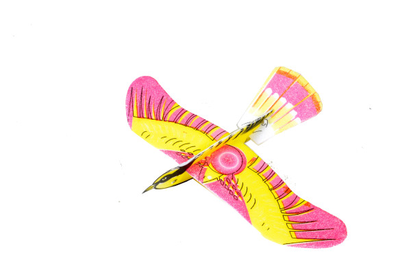 Styroporflieger "Vogel" sort. DIS ca. 15cm