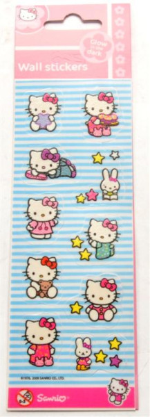 Sticker "Hello Kitty" AK ca. 20,5c6,5cm