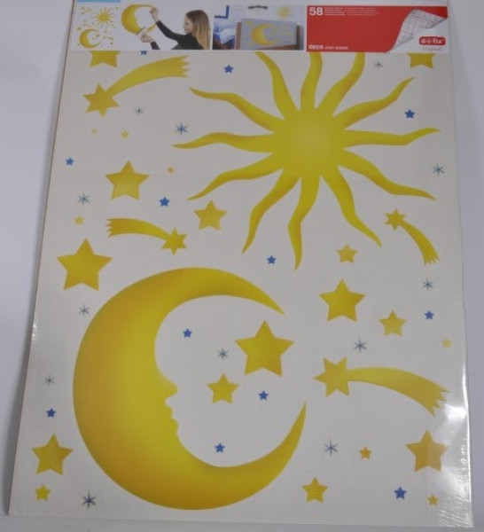 DC-Fix Sonne & Mond, 58 Sticker