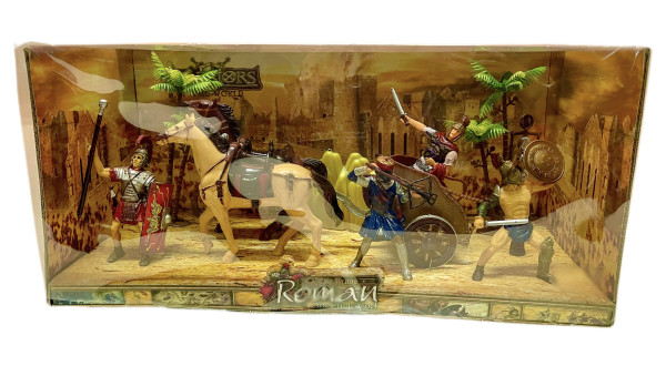 Ritter Set mit Gespann WB, ca. 40x19x18cm