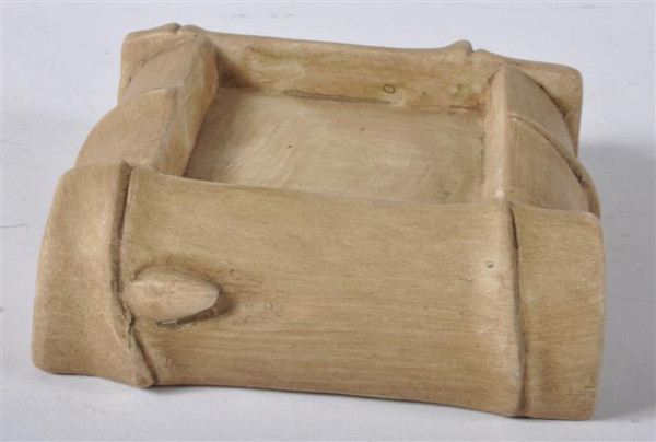 Aschenbecher "Bambus" ca. 12,5x12,5x5 cm