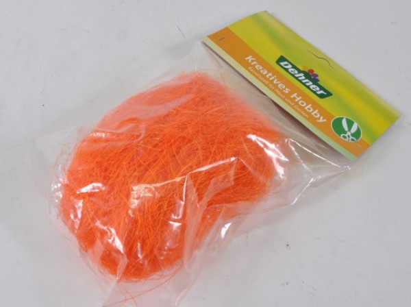 Feenhaar "orange" OPP ca. 20 gramm "12971081400