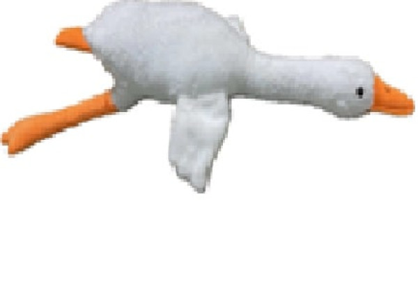 Plüsch Gans 2fach sort. ca. 190cm vacuumiert