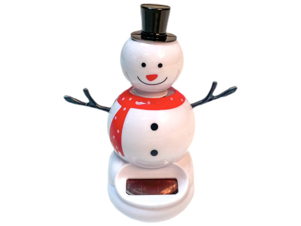 Solar Schneemann BC ca. 10x6,5cm