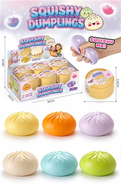 Dumpling Squishy sort. i. Box DIS ca. 9,8cm