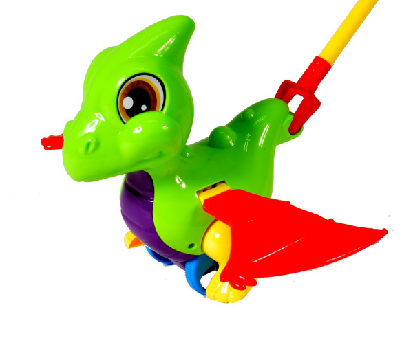 Laufrad Dino 2fach sort. OPP ca. 66x38x33cm