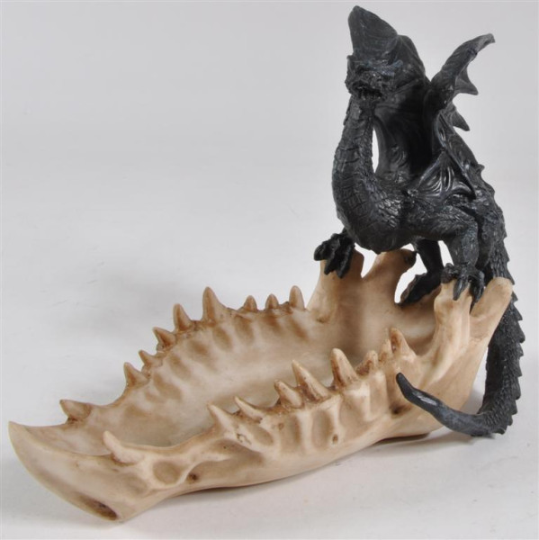 Drachen mit Schale BB ca. 26,5x13x17,5cm