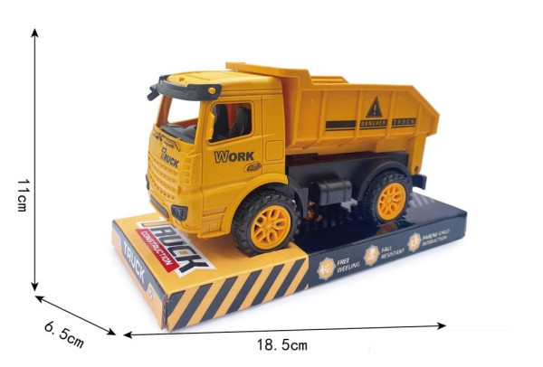 Baufahrzeug WB ca. 18,5x8cm