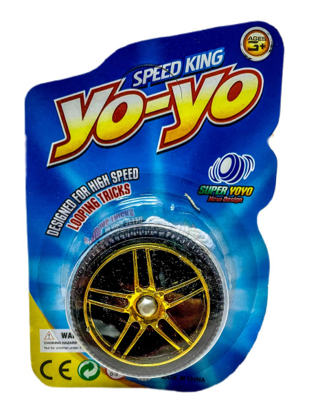Jo-Jo, Yo-Yo farbl. sort. AK ca. 9,5x14x3cm