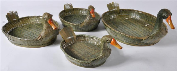 Enten-Körbchen 4er Set