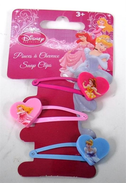 3er Set Haarclip "Disneys Princess" AK ca. 14,5x5,5cm