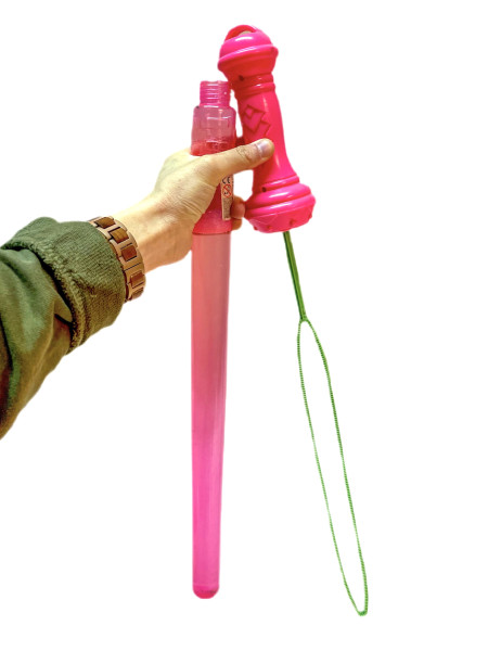 Seifenblasen Schwert farbl. s. DIS, ca. 60cm