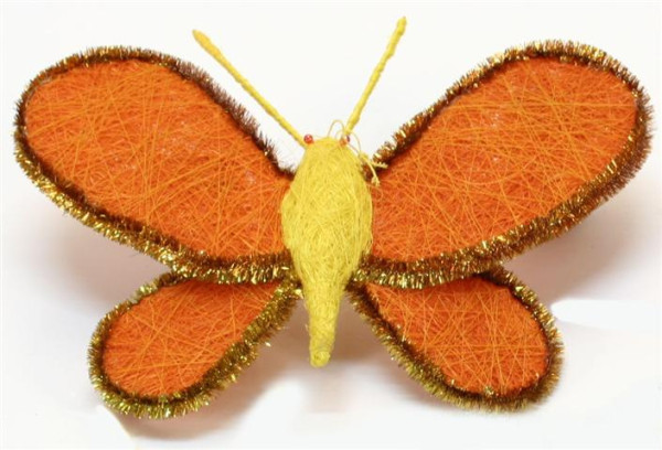 Schmetterling 3 farb. sort. PB; ca. 27x22cm