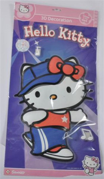 Hello Kitty Glow in the Dark PB ca. 57x29 cm