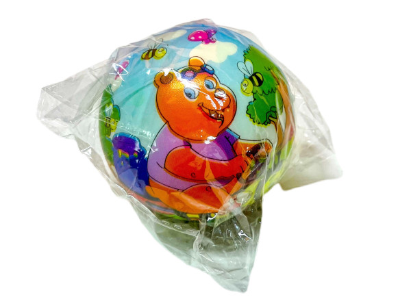 Ball m.Tiermotiven sort. PB, ca. 7,5cm